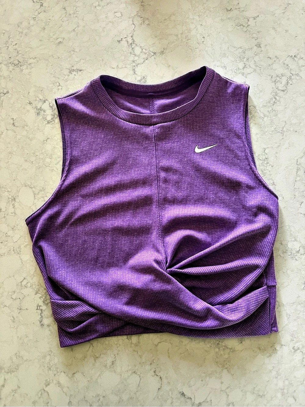 Nike Sportswear Chill Knit Tight Cropped Mini-Rib Tank Top Cropped Mini-Rib Tank